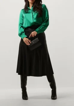 zwarte bruuns bazaar midirok vegani imma skirt