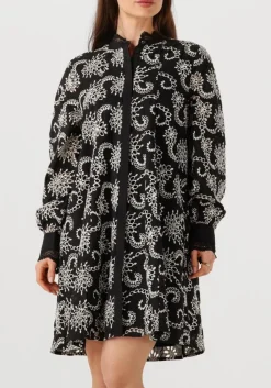 zwarte bruuns bazaar mini jurk oceani dress