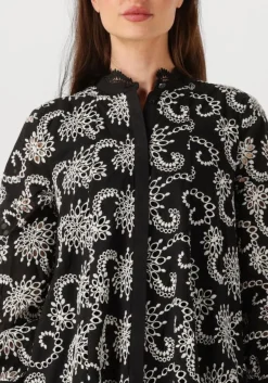 zwarte bruuns bazaar mini jurk oceani dress