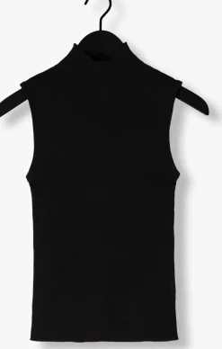 zwarte bruuns bazaar top rivers aditi knit top