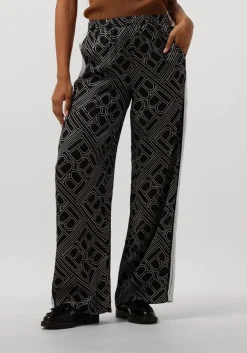 zwarte bruuns bazaar wijde broek floret rina pants