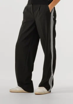 zwarte cambio pantalon etienne track galon mit wording