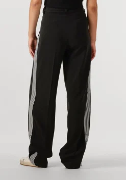 zwarte cambio pantalon etienne track galon mit wording