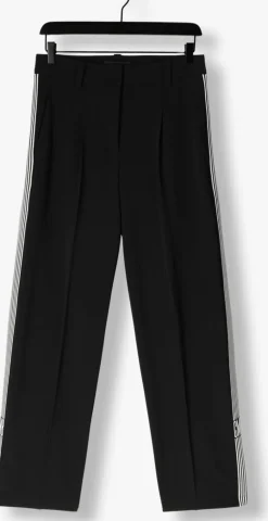 zwarte cambio pantalon etienne track galon mit wording