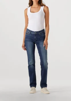 zwarte cambio slim fit jeans 9182-0015/99