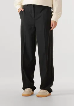 zwarte cambio wijde broek glam slouch track galon