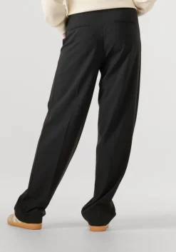 zwarte cambio wijde broek glam slouch track galon