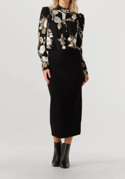 zwarte caroline biss midirok 4745