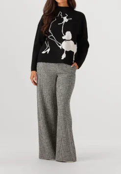 zwarte caroline biss sweater 4243