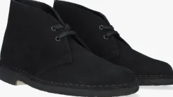zwarte clarks originals boots desert boot dames