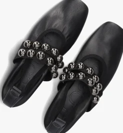 zwarte closed ballerina's ballerina