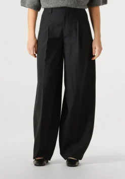 zwarte closed wijde broek wendlyn