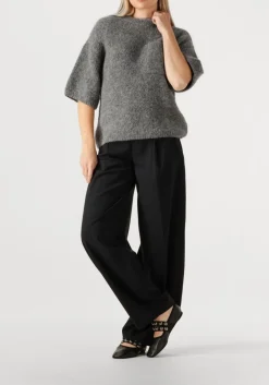 zwarte closed wijde broek wendlyn