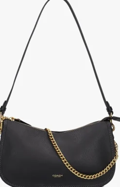 zwarte coach handtas waverly bag