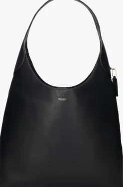 zwarte coach schoudertas brooklyn shoulder bag 39