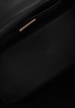 zwarte coccinelle handtas double beat