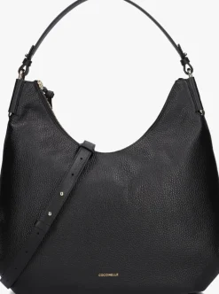 zwarte coccinelle schoudertas rebekka 13