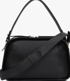 zwarte coccinelle schoudertas maleta