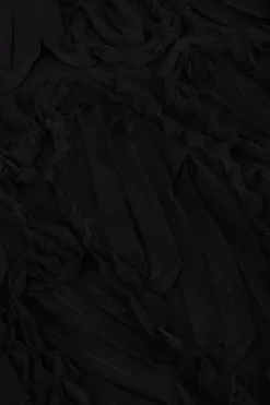 zwarte co'couture blouses shania fluffy blouse