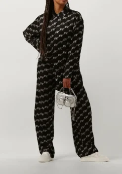 zwarte co'couture blouses logo oversized shirt