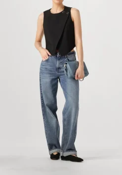 zwarte co'couture gilet volacc wrap vest