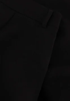 zwarte co'couture korte broek vola cropped pleat short