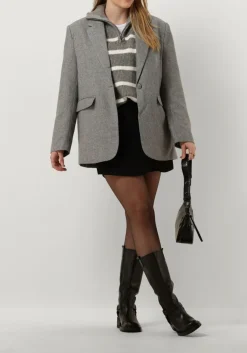 zwarte co'couture korte broek vola wrap skort