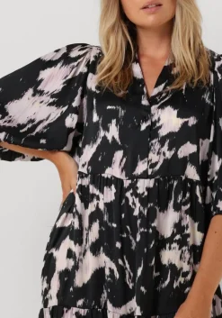 zwarte co'couture maxi jurk mary floor dress