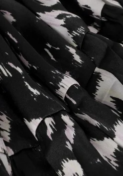 zwarte co'couture maxi jurk mary floor dress