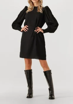 zwarte co'couture mini jurk nara dress