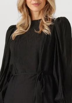 zwarte co'couture mini jurk nara dress