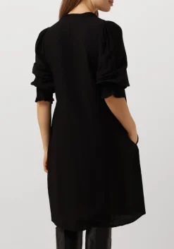 zwarte co'couture mini jurk hera frill crop dress