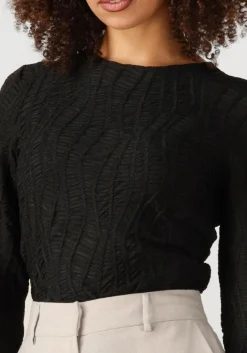 zwarte co'couture top freddie blouse