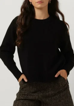 zwarte co'couture trui mero o knit