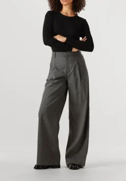 zwarte co'couture t-shirt granny embroidery longsleeve tee