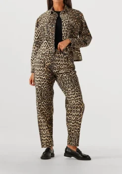 zwarte co'couture wide jeans leocc pleat pant