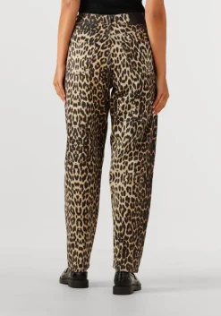 zwarte co'couture wide jeans leocc pleat pant