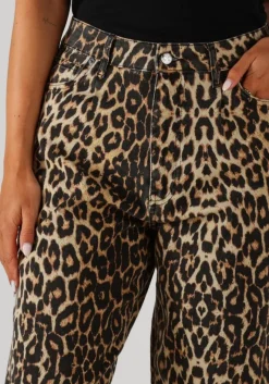 zwarte co'couture wide jeans leocc pleat pant