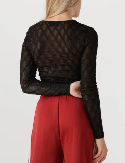 zwarte copenhagen muse blouses cmhanna-top