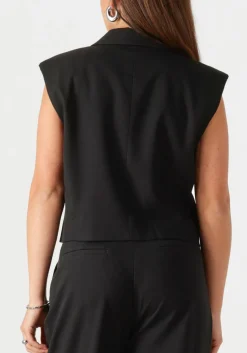 zwarte copenhagen muse gilet cmtailor-short waiscoat