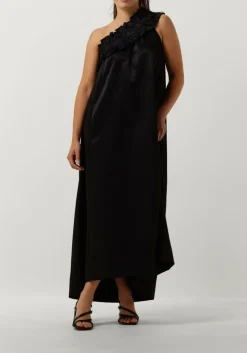 zwarte copenhagen muse maxi jurk cmava-dress