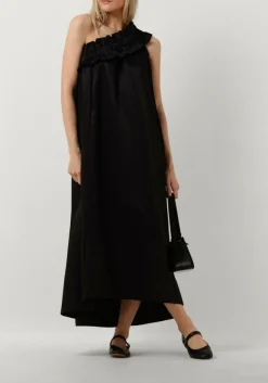 zwarte copenhagen muse maxi jurk cmava-dress