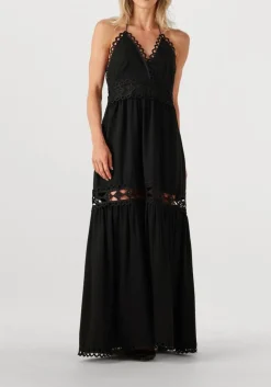 zwarte copenhagen muse maxi jurk cm asleah dress