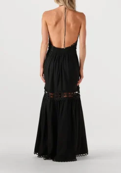 zwarte copenhagen muse maxi jurk cm asleah dress