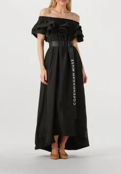 zwarte copenhagen muse maxi jurk molly dress