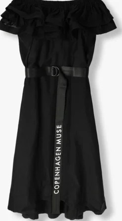 zwarte copenhagen muse maxi jurk molly dress