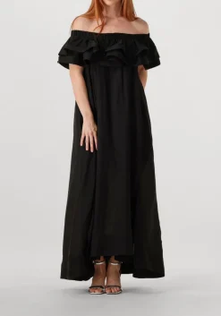 zwarte copenhagen muse maxi jurk molly dress
