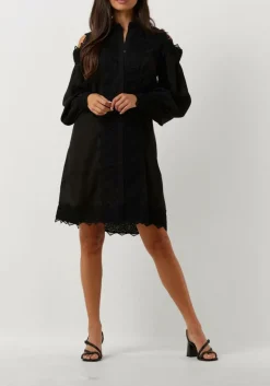 zwarte copenhagen muse midi jurk cmmolly-dress