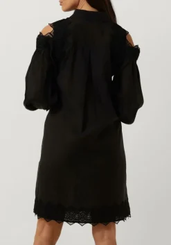 zwarte copenhagen muse midi jurk cmmolly-dress