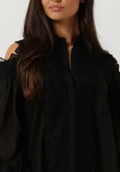 zwarte copenhagen muse midi jurk cmmolly-dress